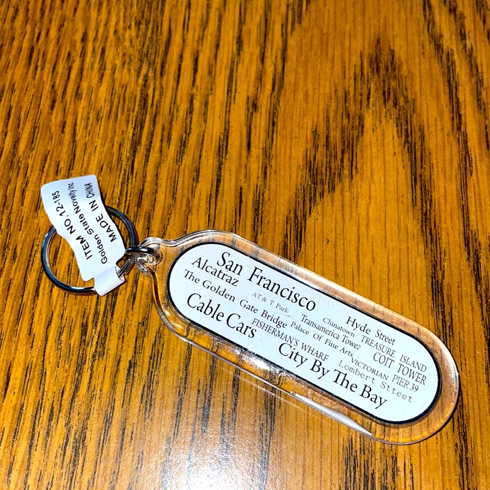 San Francisco Key Chain